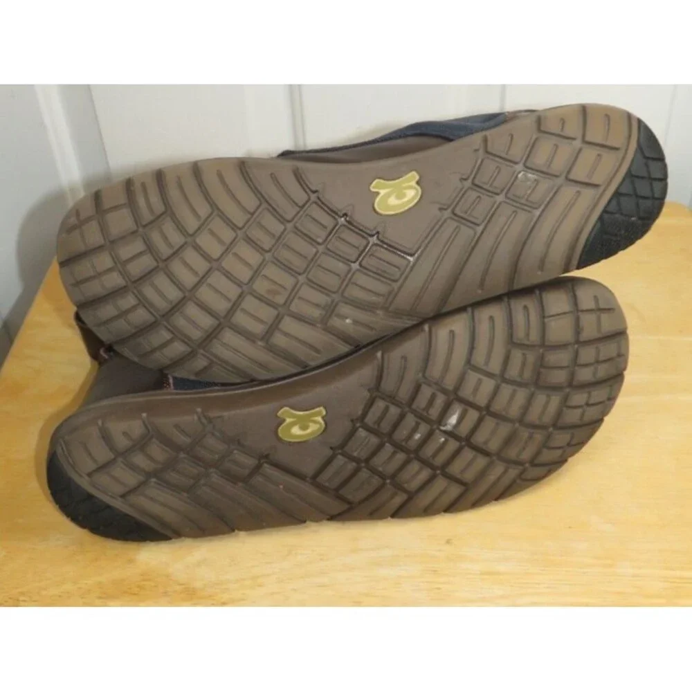 Lems Men's Boulder Boots in Navy/Dr. Brown Plaid Lining Size EU 47/US 13